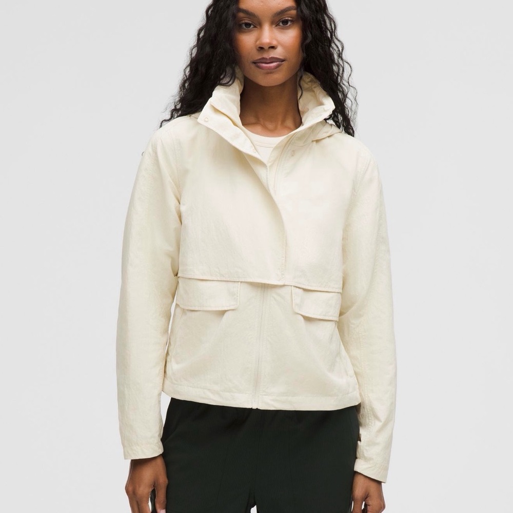 Lululemon Athletica Cream Utility Jacket